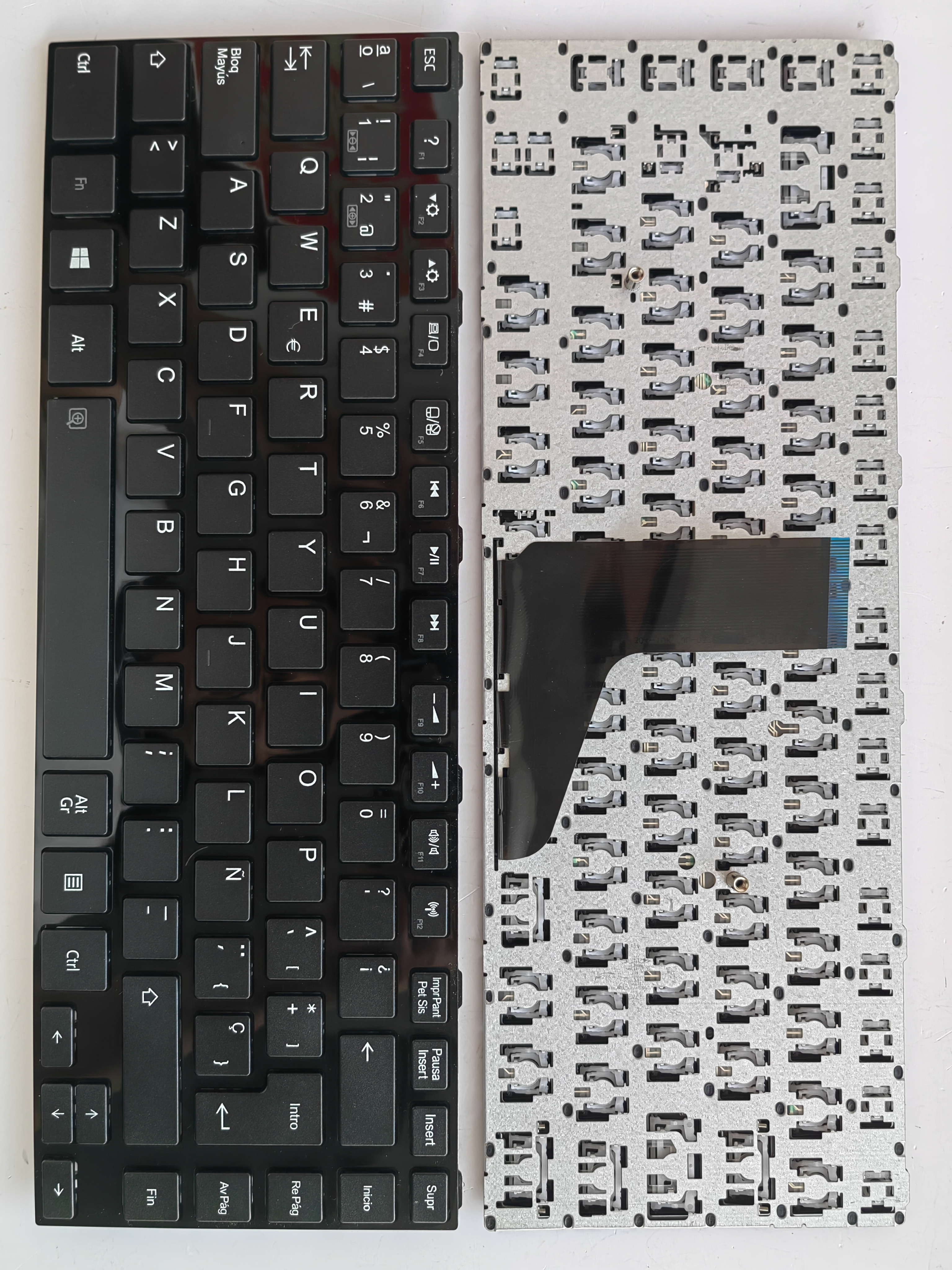 Picture of New Replacement Laptop Keyboard For TOSHIBA C40-A BLACK FRAME BLACK (OEM) SP Layout